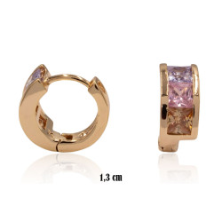 Kolczyki Xuping pozłacane 18k - MF38703